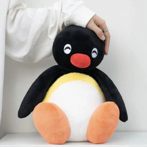 正版pingu企鹅可爱毛绒公仔
