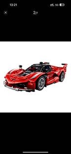 山姆代 购乐高42212法拉利FXXK赛车儿童益智拼搭积木玩具送礼物男