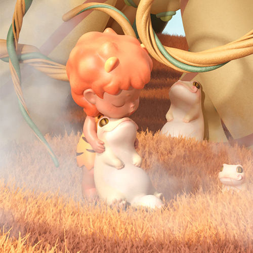 可米生活风语森林潮玩盲盒