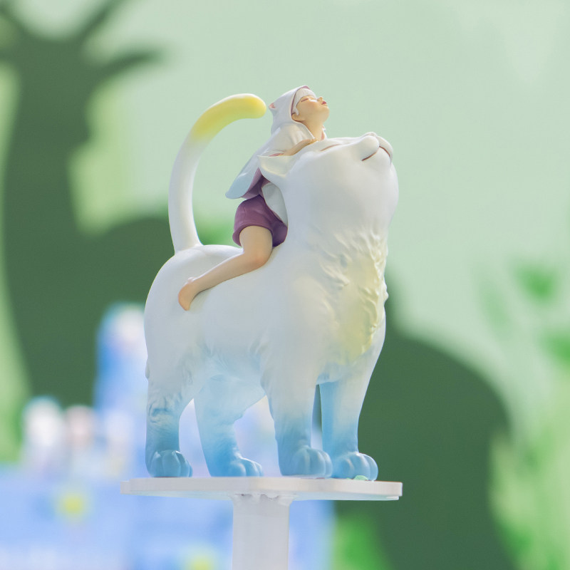 白夜童话猫将军果冻装摆件贾晓鸥艺C术品乔迁新居书房装饰品送女