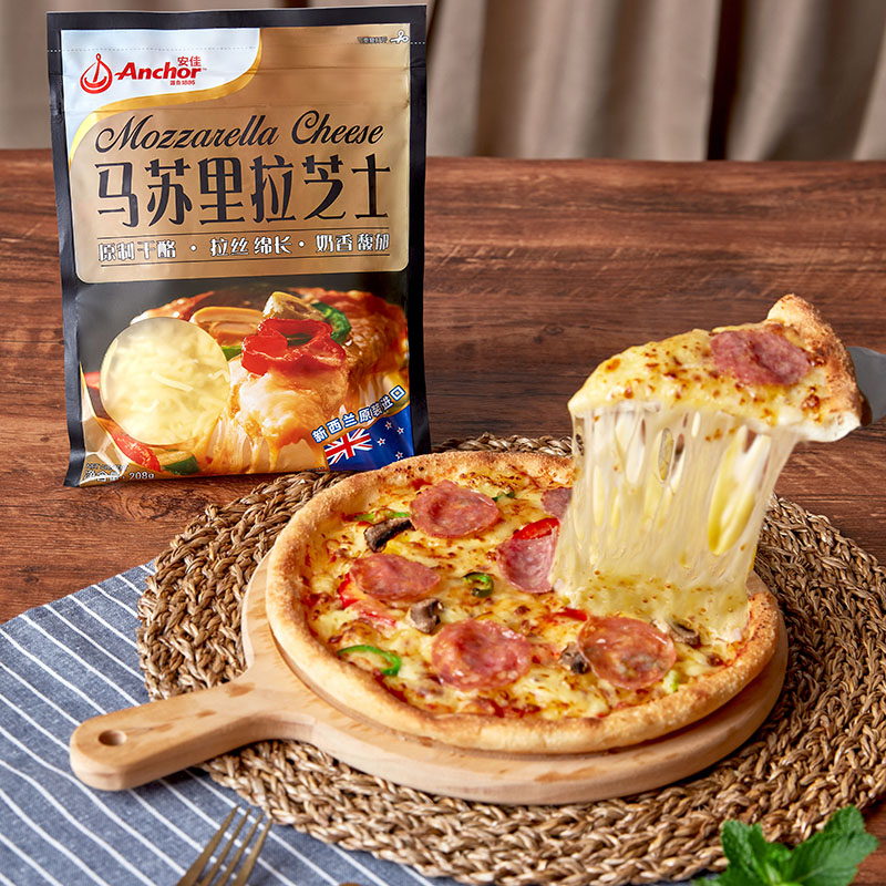 安佳马苏里拉原制干酪208g