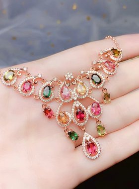 伯利尔S925女项链空托