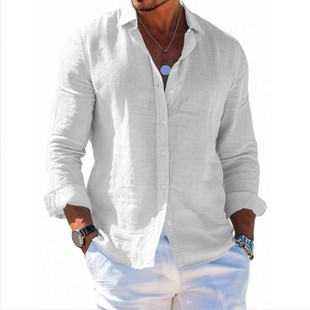 衬衫 翻领沙滩短袖 亚马逊独立站爆款 夏威夷印花衬衫