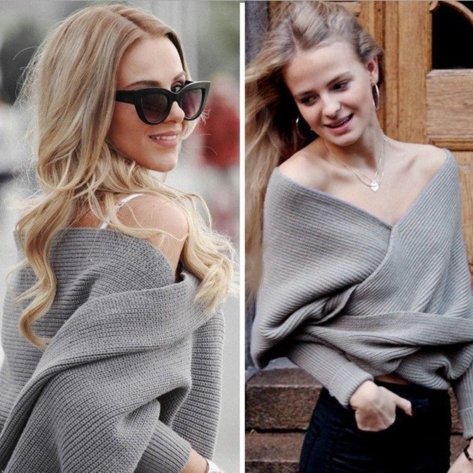 速卖通爆款新款型交叉一字领露肩针织螺纹性感针织衫毛衣披肩,个性定制/设计服务/DIY,连衣裙加工定制,淘宝优惠券,粉丝福利购,淘宝优惠卷