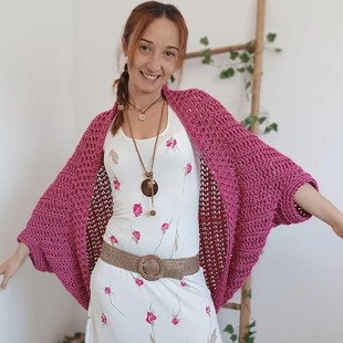 披肩外套女外贸 针织衫 新款 披肩亚马逊欧美宽松大版