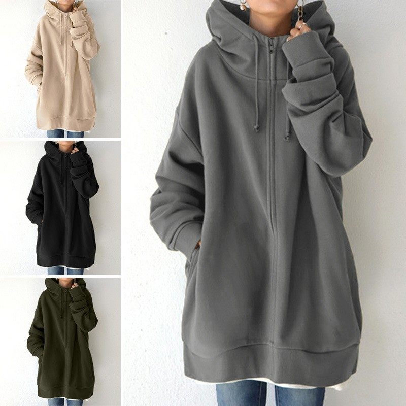 外贸秋冬新款个性街头卫衣拉链连帽长款加绒卫衣,个性定制/设计服务/DIY,连衣裙加工定制,淘宝优惠券,粉丝福利购,淘宝优惠卷
