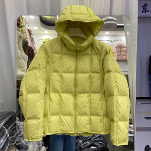 秋冬韩版宽松连帽羽绒服女短款加厚保暖小个子面包服百搭外套