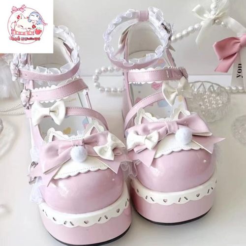 玛格丽猫原创Lolita日系y2甜酷可爱软妹jk洛丽塔鞋甜美lo鞋女鞋子