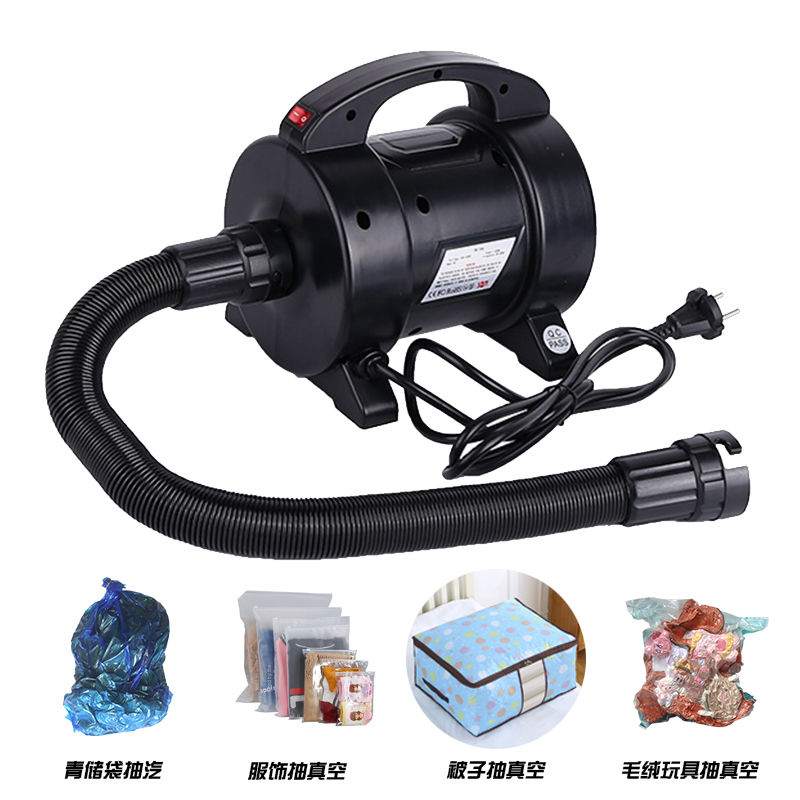 帐篷商用抽气机抽青储大功率打抽气泵橡皮艇纯铜真空家用气泵真空