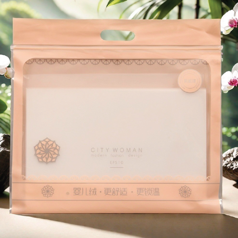 保暖美体内衣手提袋打底裤睡衣透明袋加绒背心T恤衣服手提包装袋