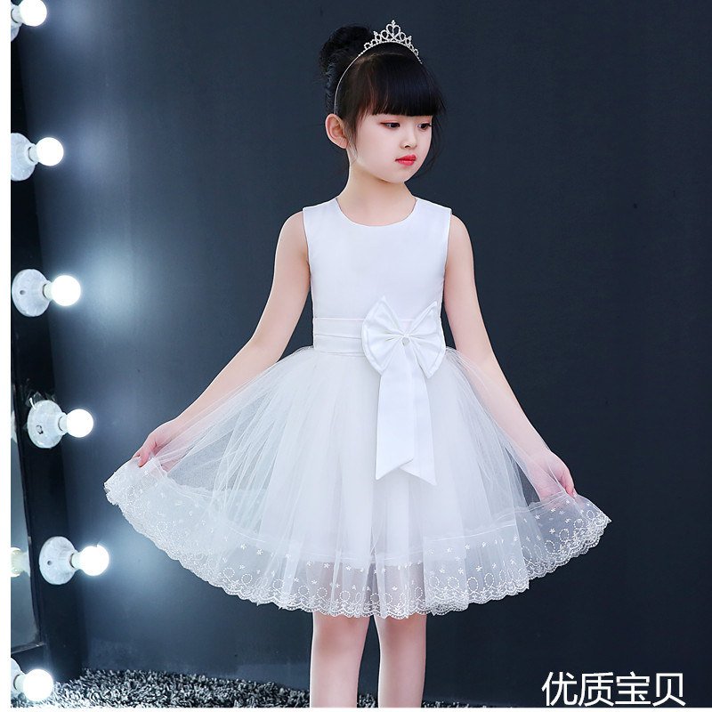 女童中国风合唱朗诵服青花瓷设计