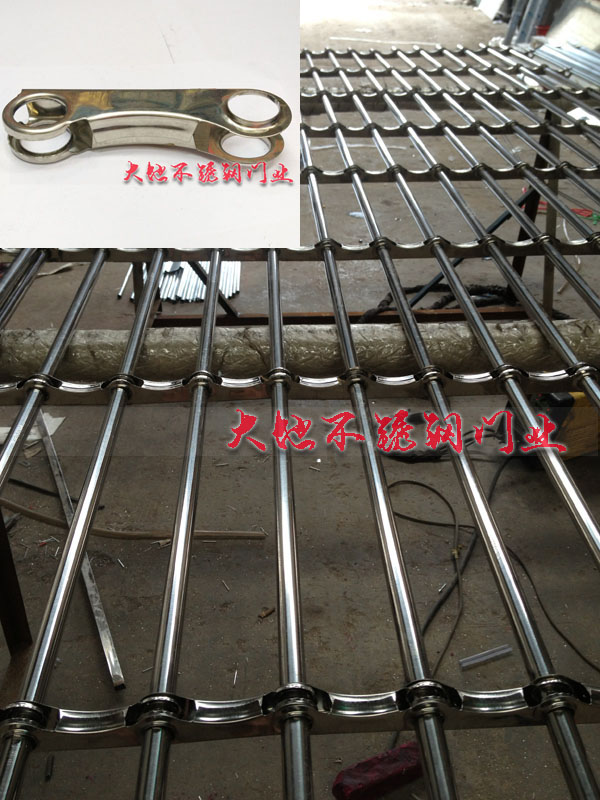 不锈钢卷闸门配件通花卷闸吊耳卷帘门连接片双孔吊耳19.5孔外门