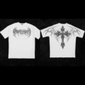 Bd-White+Black Flower