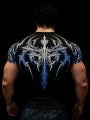 Black and Blue Short Sleeves