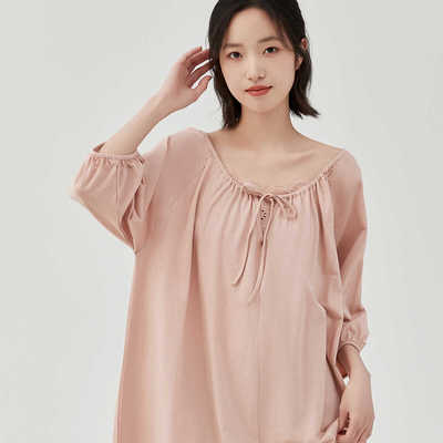 睡裙纯棉顶瓜瓜宽松甜美公主夏天