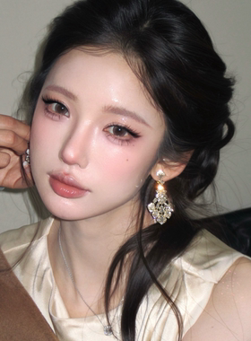 财阀千金韩系高级感轻奢大耳环女