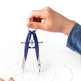 德国进口 STAEDTLER施德楼 556 00 中车圆规 金属圆规 高精度圆规