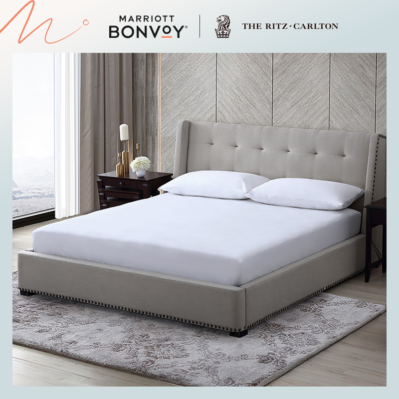 丽思卡尔顿酒店贡缎床笠单件芙蕾特定制酒店床垫保护套纯棉双人|ruв категории постельные принадлежности, кровать - от Buy2taobao.com для оказания профессиональной услуги покупки агента Taobao