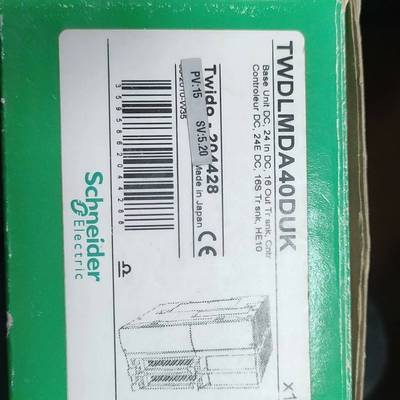 配件TWDLMDA40DUK停产PLC议价