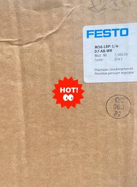 配件费斯托MS6-LRP-1/4-D7-A8-WR  53802议价