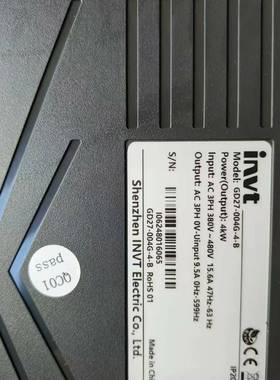 配件变频器三相380vGD20-0R7G-4议价