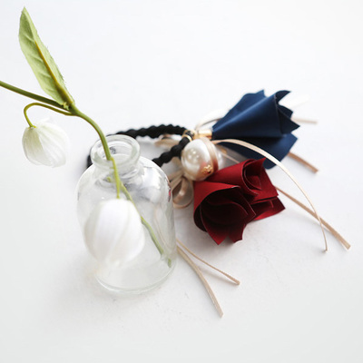 欧式半圆玻璃花瓶创意插花器