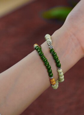 景德镇本固陶瓷手链高温烧制不褪色爱情转运手环侣手链手串可批发