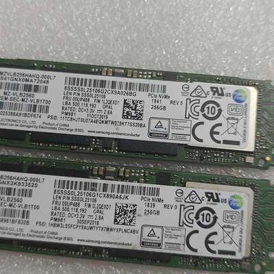 议价PM961/951 256GB M.2 NVMe固态硬