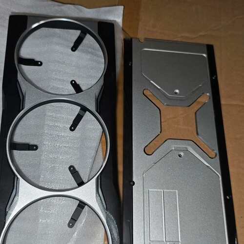 议价全AMD RX 6800显卡散热器外壳，原厂正品，全未使