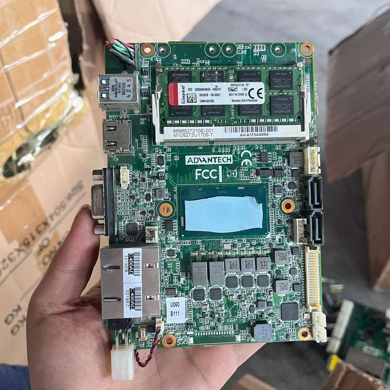 议价研华工控主板MIO-5272，带Kingston 8G内存和
