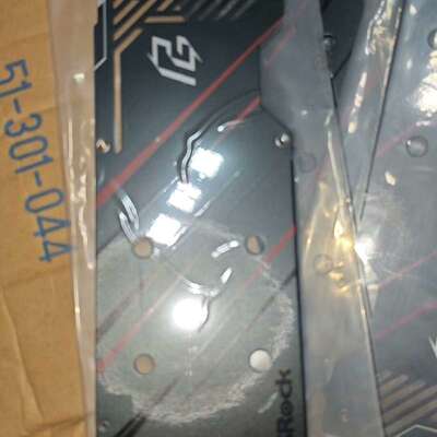 议价全华擎RX5700XT幻影 散热器总成背板，有需要的老