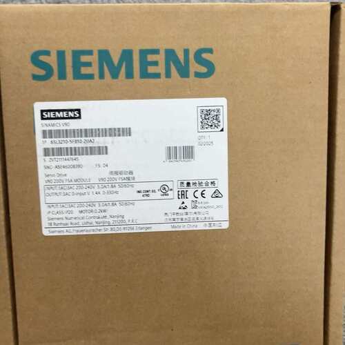 议价全未拆封西门子SINAMICS V90伺服驱动器，型号6S