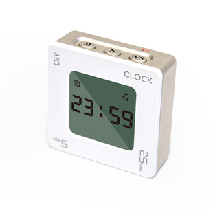 旋转学生静音震动倒计时器工作提醒时钟闹铃学习定时器时间沙漏钟