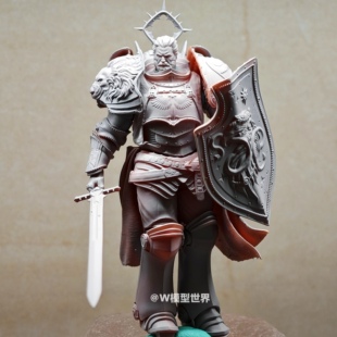 战锤40K 1/12狮子王莱恩狮王战锤棋子超高精度模型白模涂装