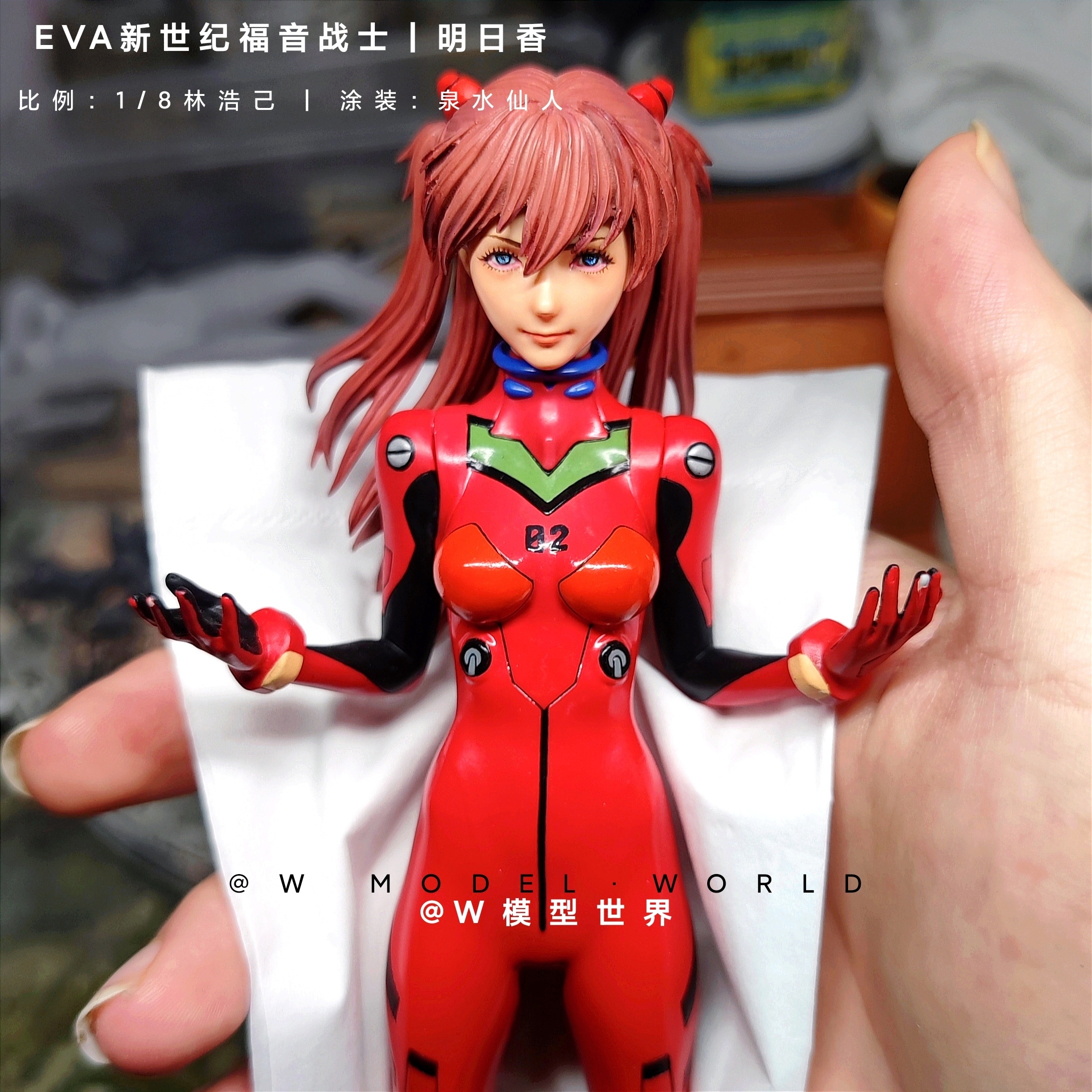 EVA新世纪福音战士明日香手办