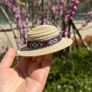 极氪007GT/001/7X中置音响帽子草帽男士改装饰品喇叭夏天遮阳摆件