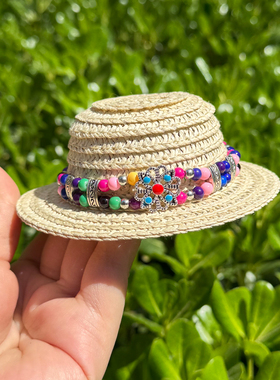 沃尔沃宝华音响中置装饰草帽子S60/S90/XC60/XC90/V90CC车内摆件