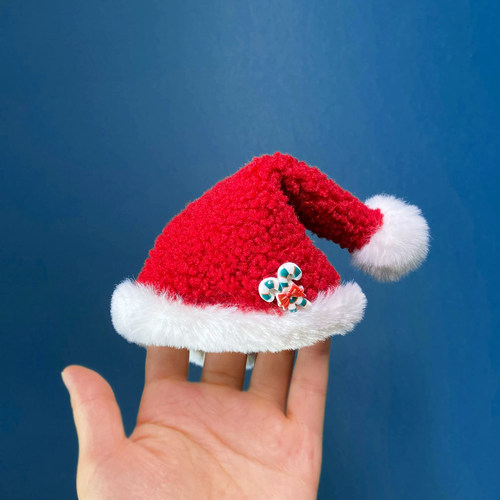 蔚来NOMI圣诞帽圣诞节可爱装饰品帽子手工中控台摆件车载头饰创意