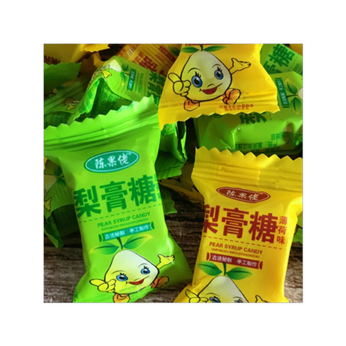 陈果佬梨膏糖正宗手工润喉糖含清凉薄荷护嗓清爽砂板糖休闲零食