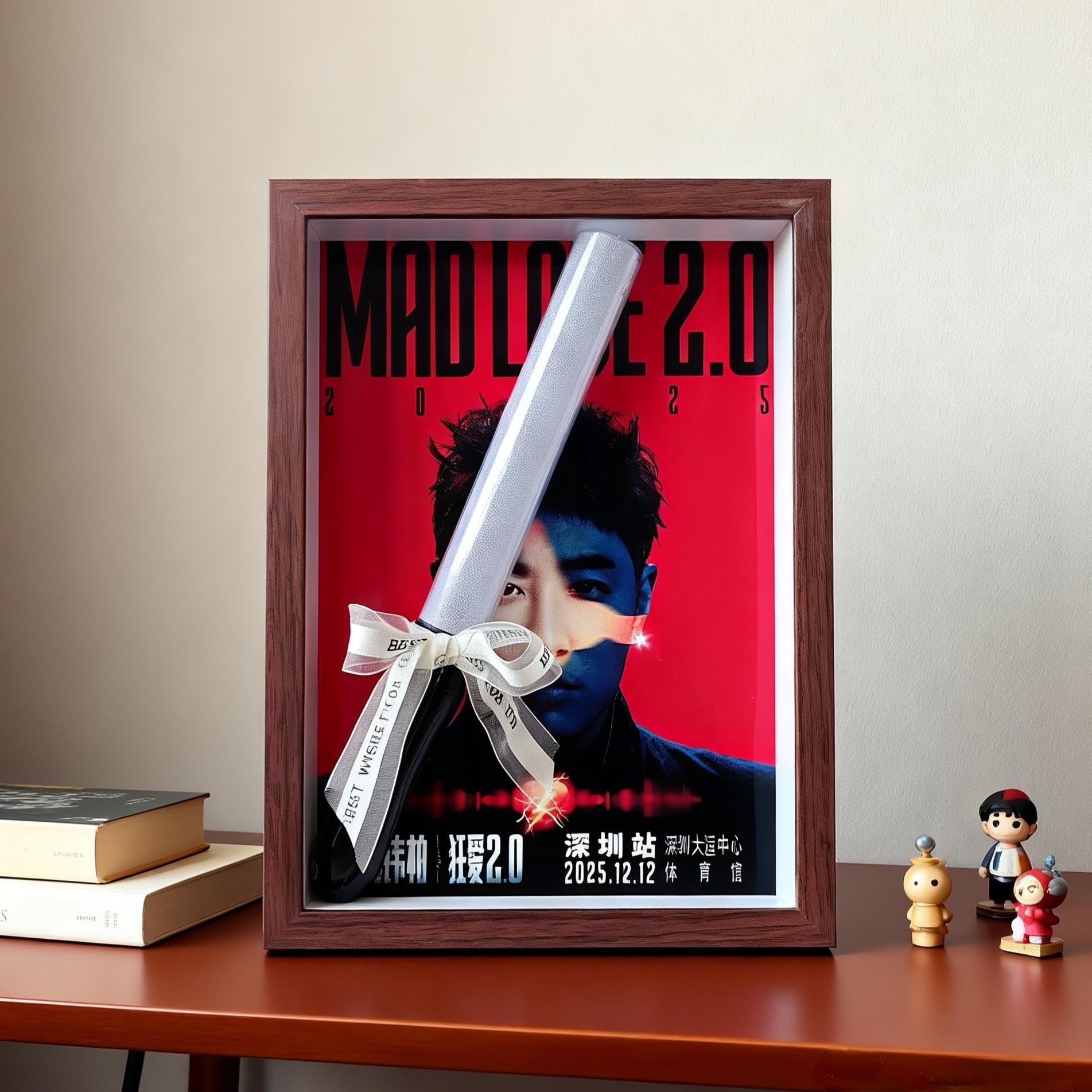 【潘玮柏】演唱会应援棒收纳立体中空相框diy相框中空