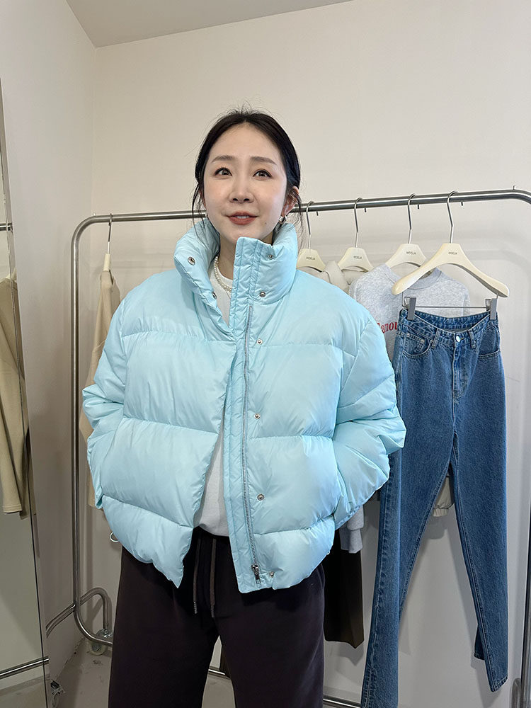 widelia陈姬儿冬季韩版小个子短款羽绒服外套百搭厚款面包服9322