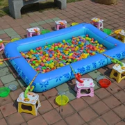 Bể bơi ngoài trời biển bóng. Trẻ em gia đình nhỏ dày hồ bơi nước nóng hồ bơi trẻ em nhà bơm hơi - Bể bơi / trò chơi Paddle