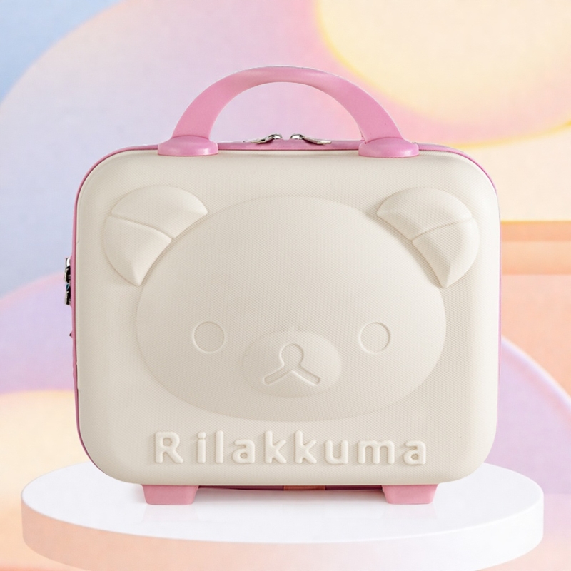 14寸pp小熊化妆箱手提行李箱