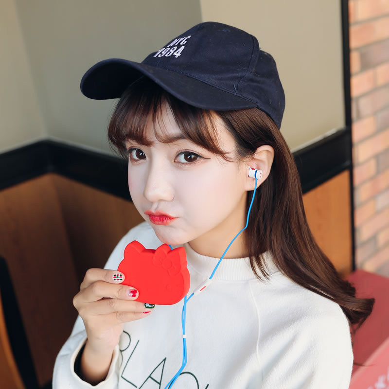 生日情侣礼物 hellokitty凯蒂猫入耳式耳机带麦iphone15