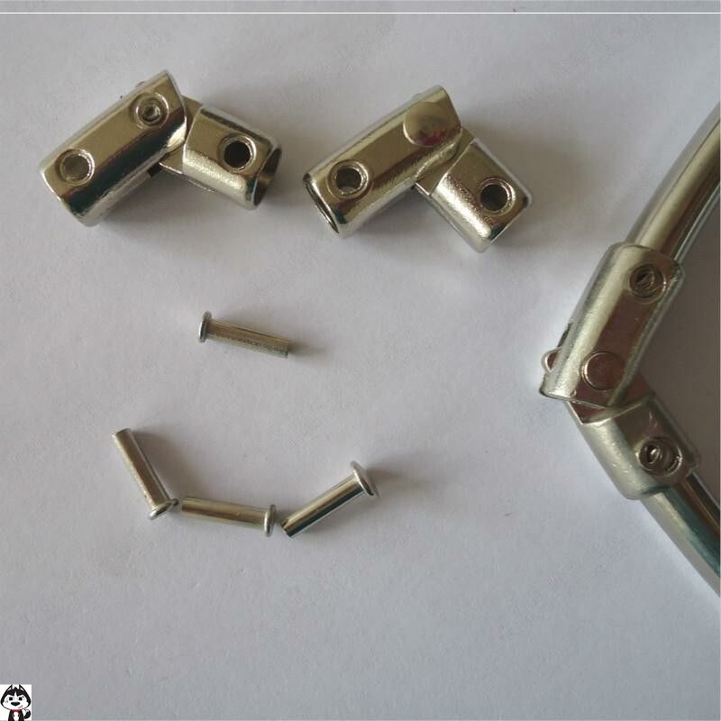 不锈钢抄网圈配件抄网圈头可折图片