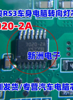 7020-2A BTS7020-2A 适用宝骏RS3车身电脑板转向灯驱动芯片IC全新