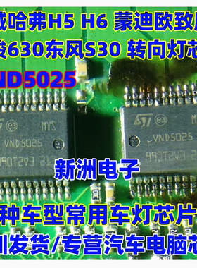 VND5025 适用长城哈弗H5 H6 蒙迪欧致胜宝骏630东风S30转向灯芯片