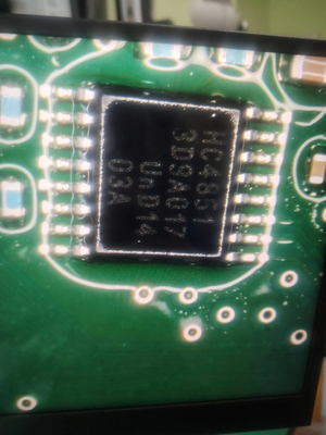 HC4851 适用东风景逸雨刷常转易损驱动芯片 多路驱动 TSSOP14