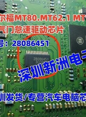 28086451 适用德尔福MT80.MT62.1 MT92C节气门怠速驱动芯片 全新
