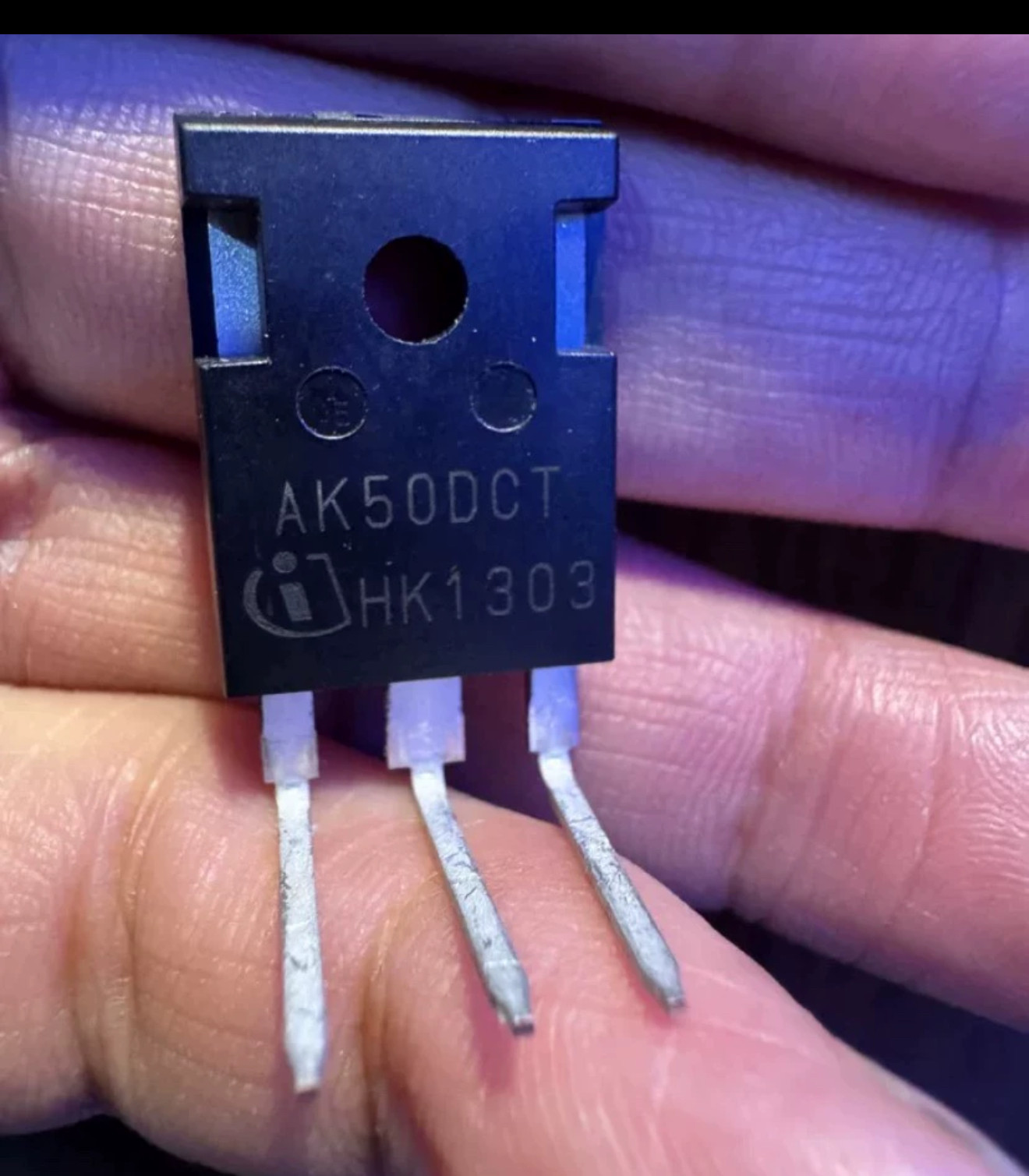 AK50DCT 新能源汽车电脑板IGBT场效应650V 50A拆车测试好